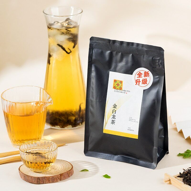 GABA Oolong Tea Taiwan Tea High Mountain Tea Strips Shape GABA Tea Gabaron Tea Secondary image