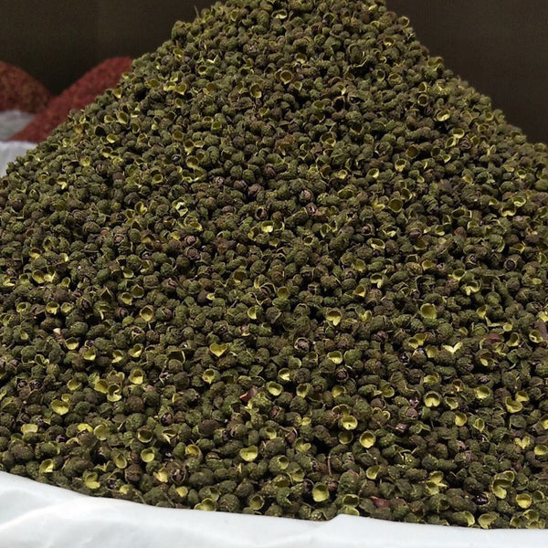 HelloYoung Organic Sichuan Dried Huajiao Green Pepper Health Herbs for Cooking Pepper 250g