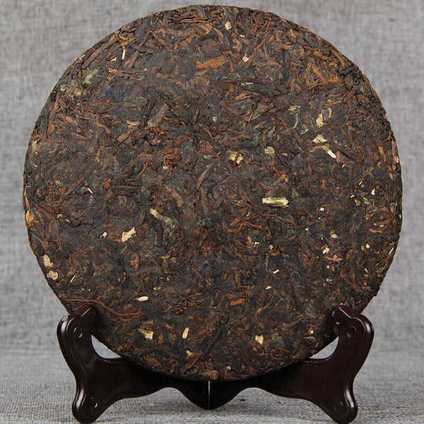 HelloYoung Glutinous Rice Fragrant Shu Puer Tea Nuo Mi Xiang Ripe Puer Tea 357g