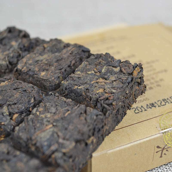 HelloYoung TAETEA Lao Cha Tou * Menghai Dayi Pu-erh Brick Ripe Puer Tea Brick 100g