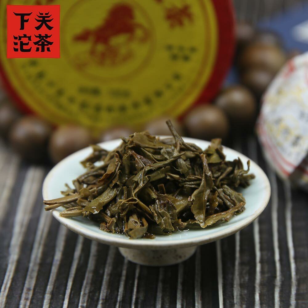 HelloYoung Xiaguan Yunnan Tuocha Tea "Year of Horse" Premium Raw Pu Erh Tuo Cha 100g