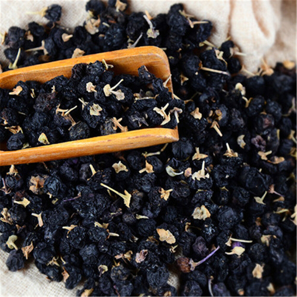 HelloYoung High Quality Chinese Black Goji Berries Lycium Wolfberry Kidney Sex Wild Organic