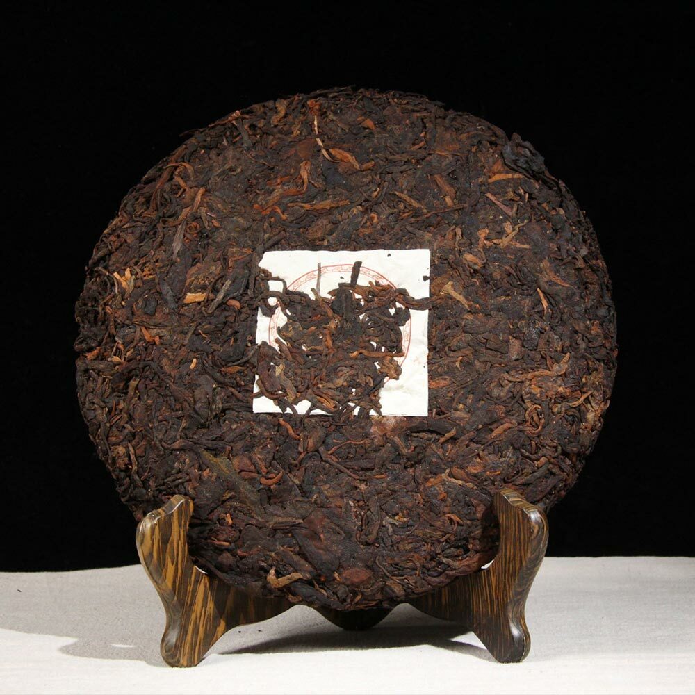 Top Sanpa Ripe Natural Lao Ban Zhang Puerh Shu Puer Tea 357g/12.59oz Main image