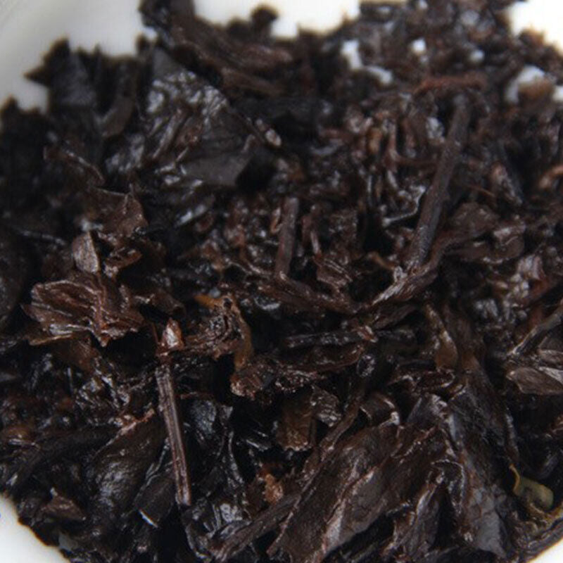 HelloYoung Ripe Puer Chinese Tea Sanpa Lao Ban Zhang Shu Puer Tea 357g
