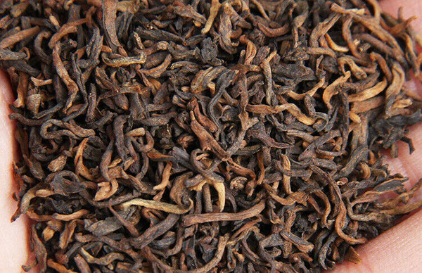 Golden Needle Palace Pu'er Tea Loose Puer Tea Ripe Golden Buds Slimming Tea