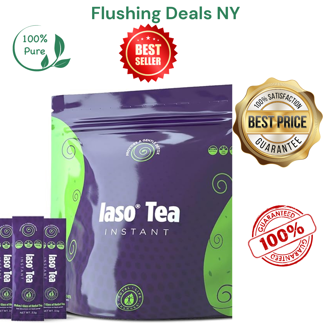 25 Sachets 100% Original IASO Natural Detox Instant Tea Secondary image