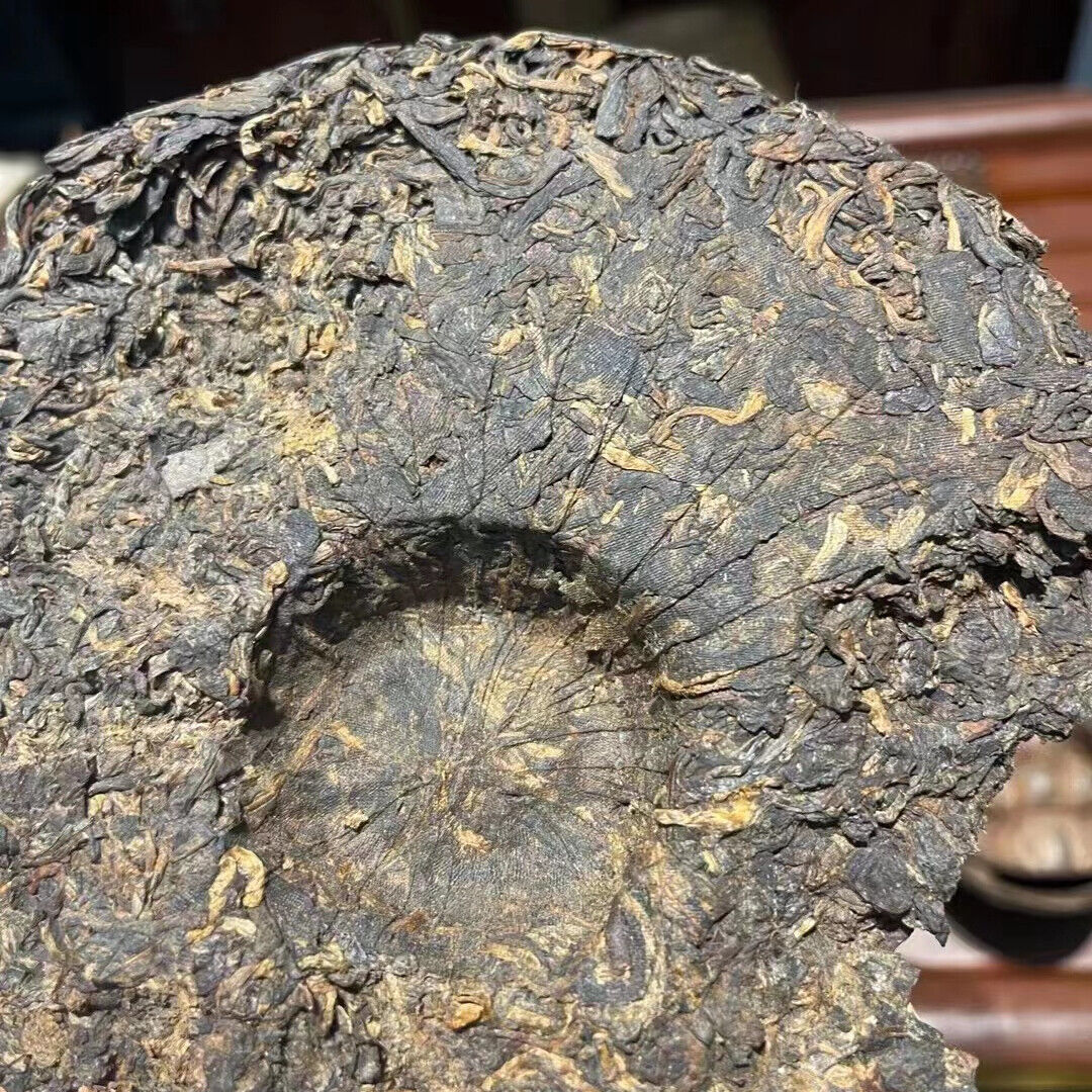 357g Yunnan Old Puerh Raw Tea  Meishu Aged Raw Pu'er Cake Tea Only Ten Left