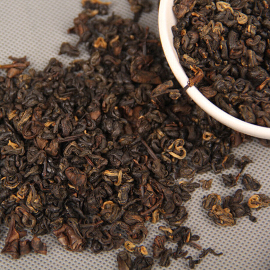 HelloYoung TeaFeng Qing Hong Luo Black Tea Loose Leaf Yunnan Dianhong Black Tea