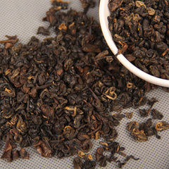 HelloYoung TeaFeng Qing Hong Luo Black Tea Loose Leaf Yunnan Dianhong Black Tea