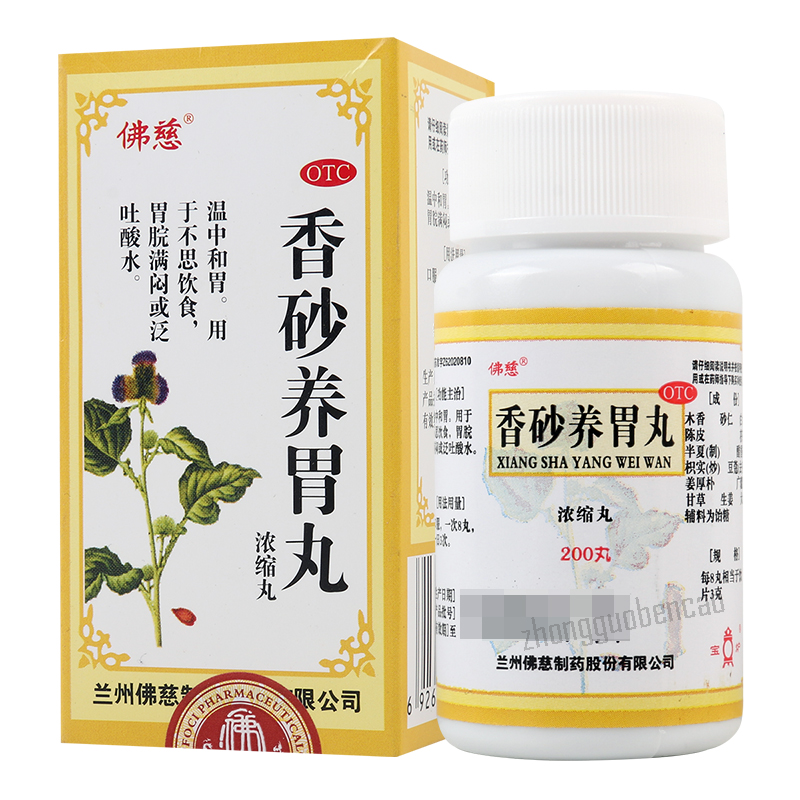 Foci Xiangsha Yangwei Wan 佛慈香砂养胃丸 Main image