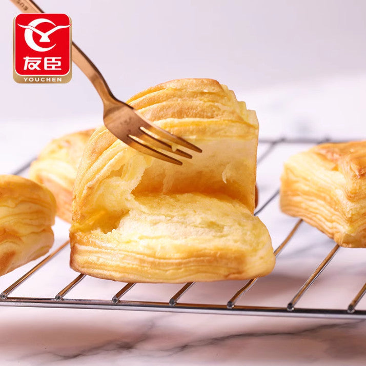 500g Youchen Cheese Breads Chinese Specialty Snack Food 友臣奶酪千层中国特产早餐点心食品面包 Main image