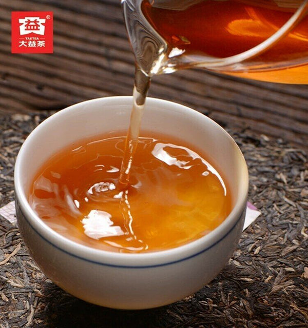HelloYoung Top Sheng Puerh Tea 380g TAETEA Raw Puer Batch 701 Dayi Early Spring Round