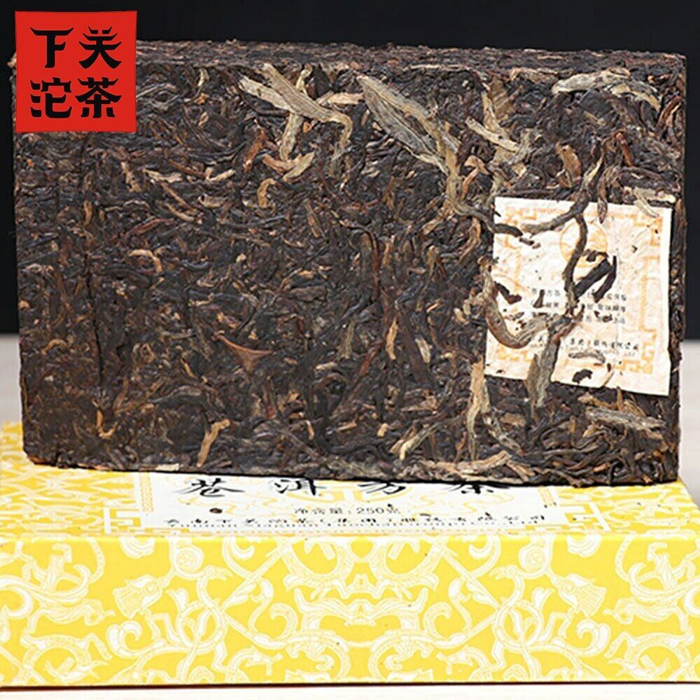 HelloYoung Xiaguan Sheng Puerh Cang Er Fangzhuan Brick Aged Raw Puer 250g