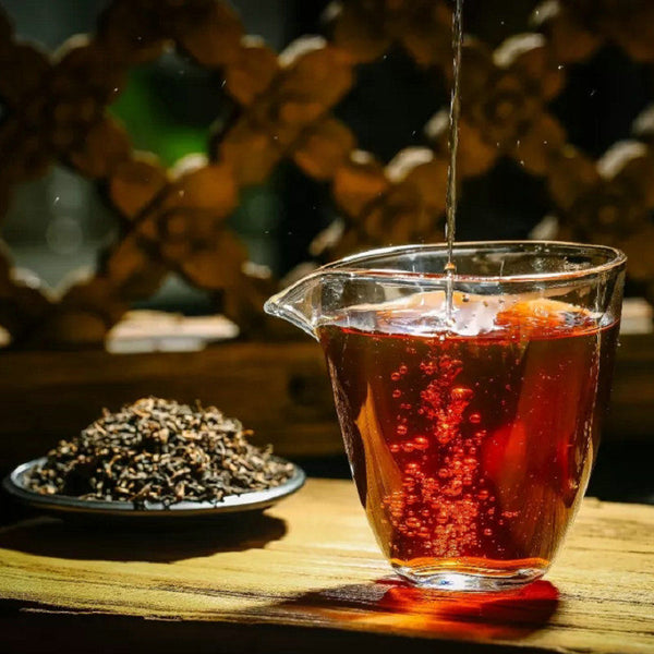 HelloYoung Selected Fine Royal Ripe Pu-erh Cha 357g Cake Zhongcha Pu'er Puer Tea Box