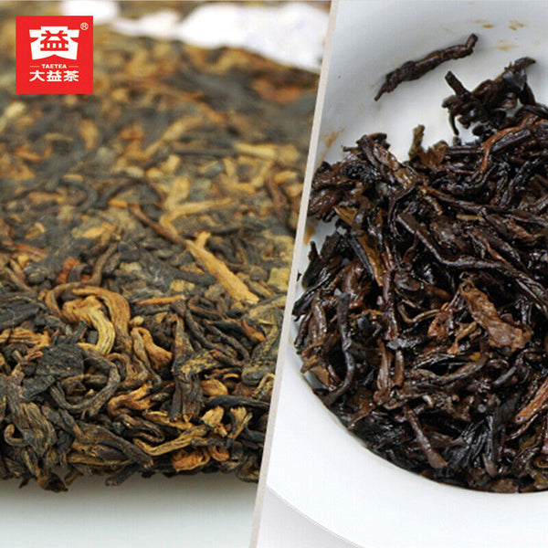 HelloYoung LEGEND OF FLYING TIGERS REAL Menghai Dayi Pu-erh Puer Ripe Pu Er Tea 357g