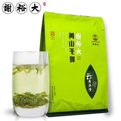 HelloYoung Chinese High Mountain Green Tea Xieyu Green Tea 谢裕大黄山毛峰绿茶茶叶传统古法实惠袋装 200g 高山云雾茶毛尖