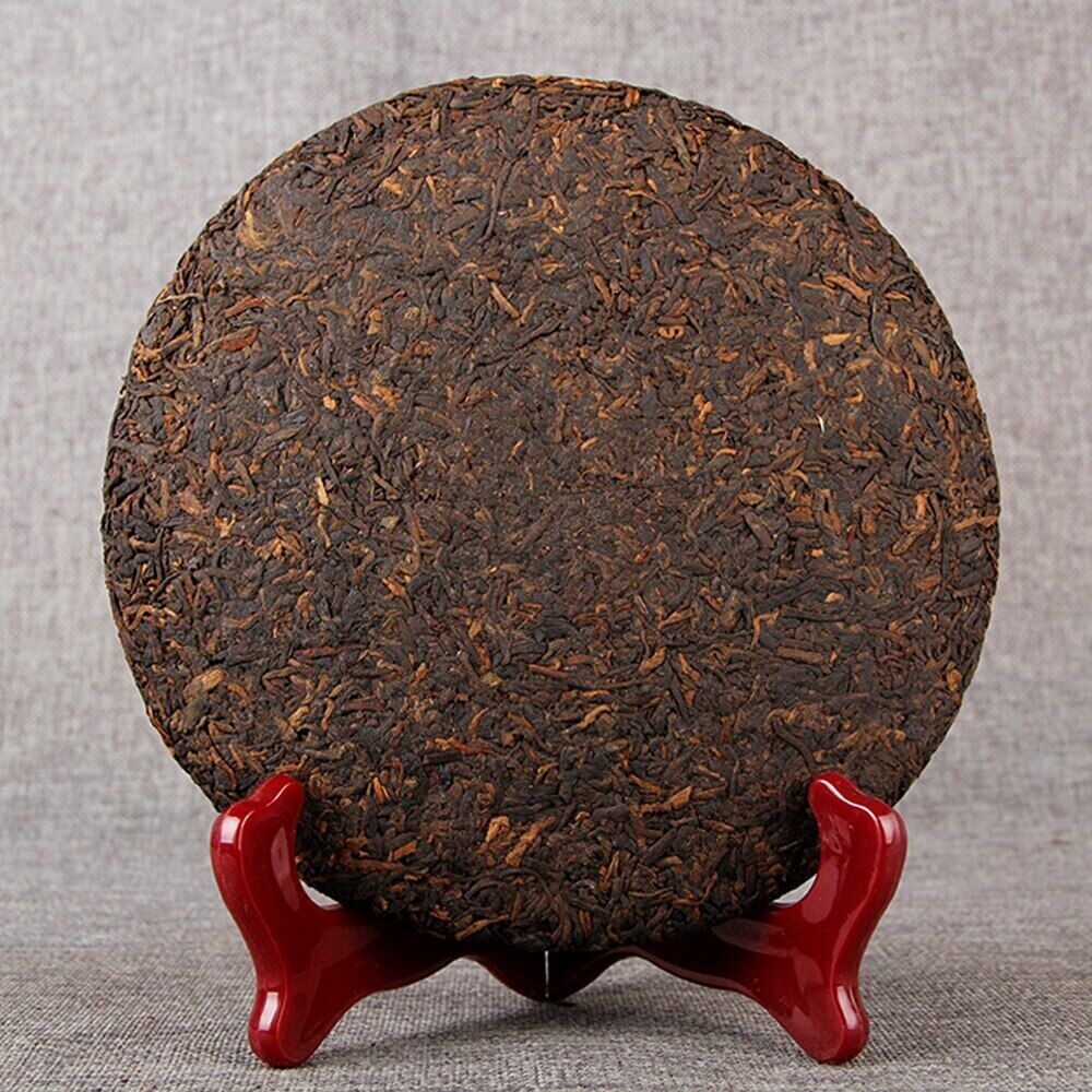 HelloYoung Menghai Old Banzhang Ripe Pu-erh Tea Old Tree Ripe Puer 357g