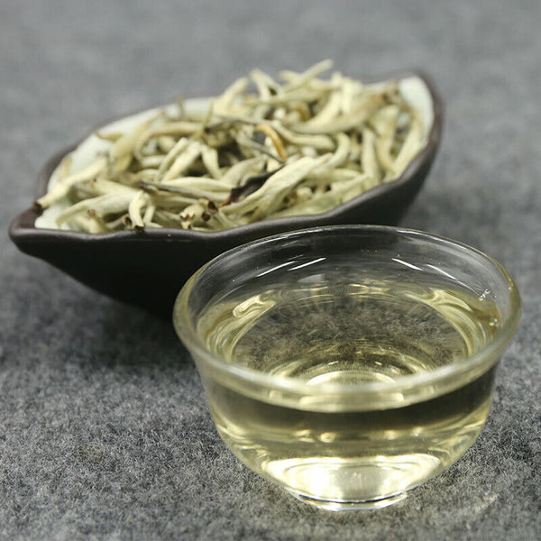 HelloYoung Spring White Tea Silver Needle Premium Bai Hao Yin Zhen Kungfu Health Tea