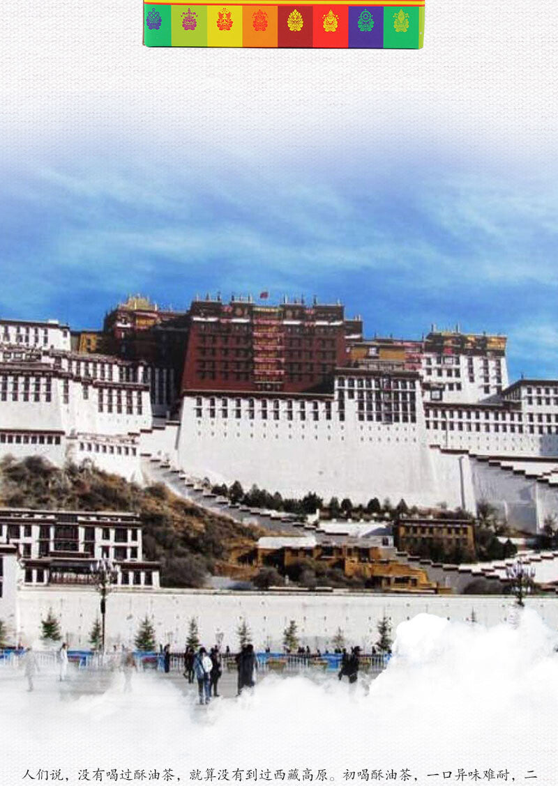 320g Tibetischer Salziger Yak-Butter Tee – Sheng Gang, Original Geschmack