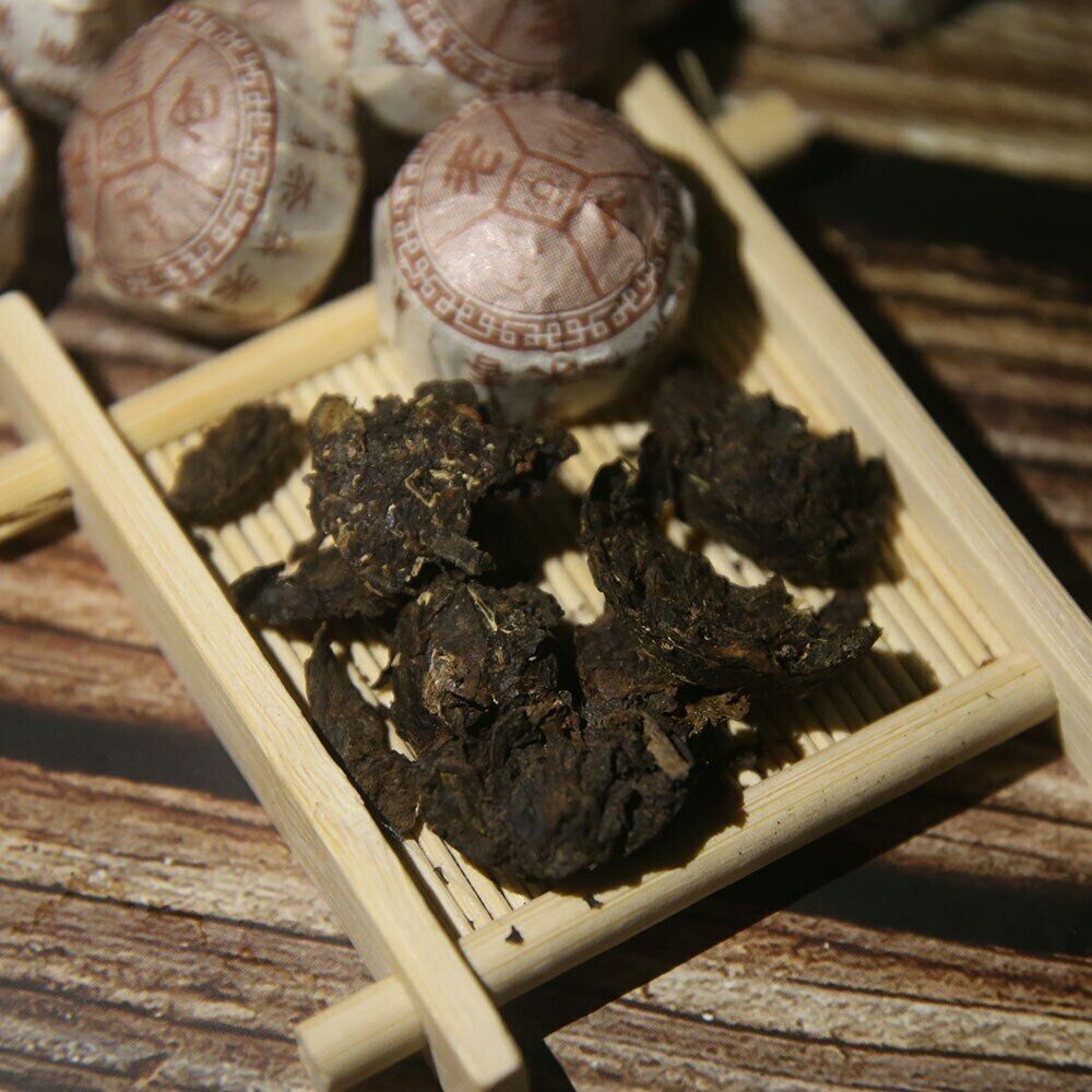 HelloYoung Laocang yr Mini Puer Tuocha Glutinous Aroma Rice Ripe Puerh Tuo Cha