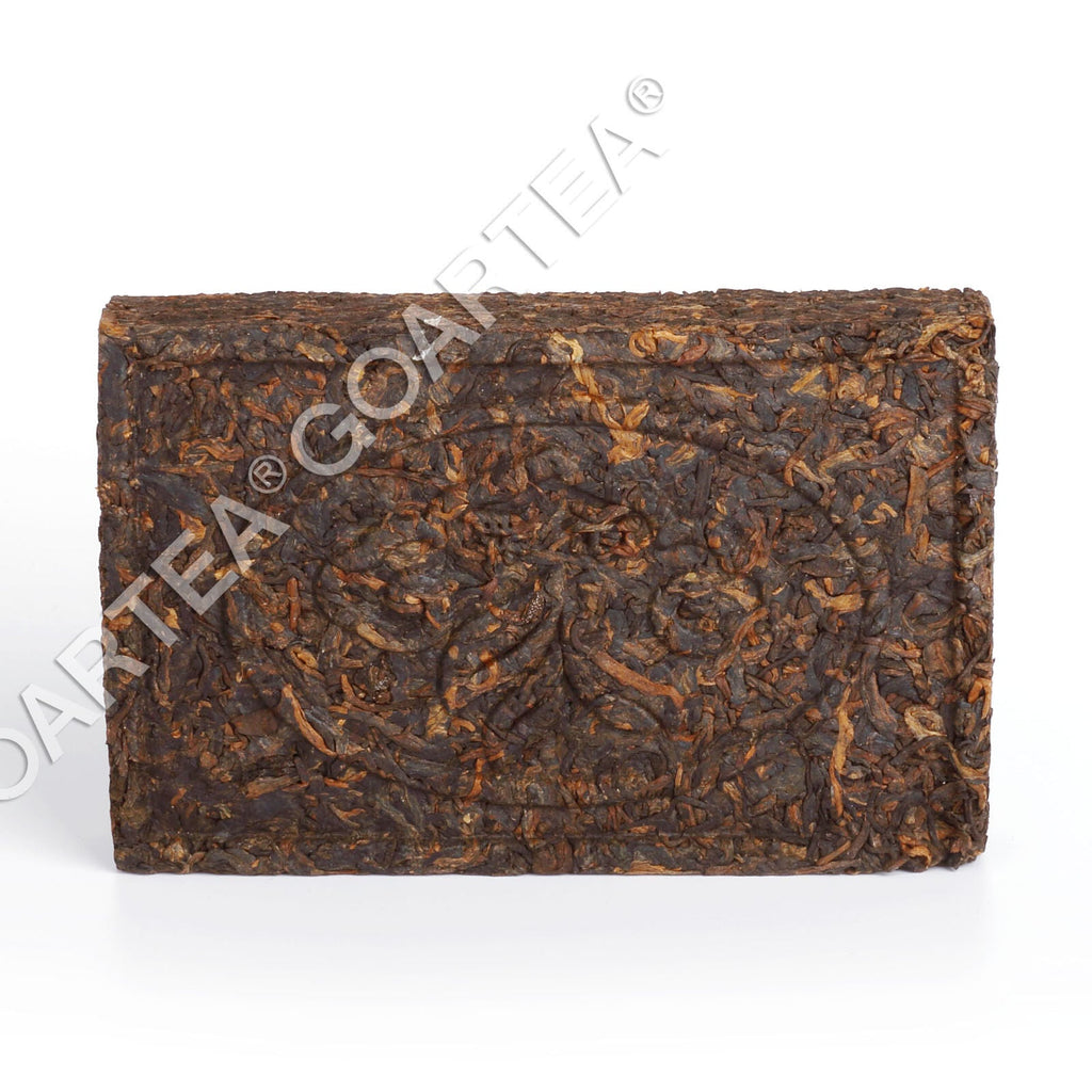 HelloYoung yr 250g Yunnan Pu'er Puer puerh Ripe Brick Tea Bulang Mount Aged Golden Bud
