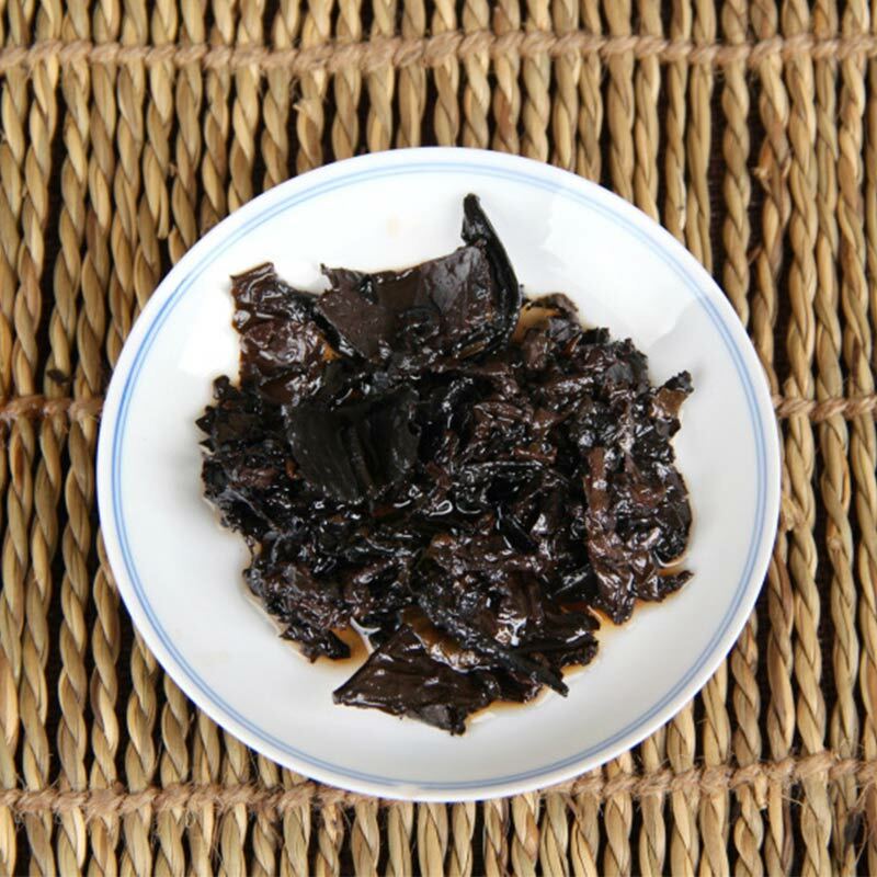 TemuTea Puer Tea Brick, Yunnan Menghai Old Ripe Puer Tea