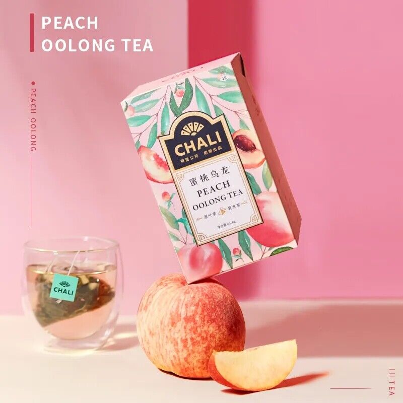 150g 3g*15 bags peach oolong tea floral white tea cold brewed fruit tea