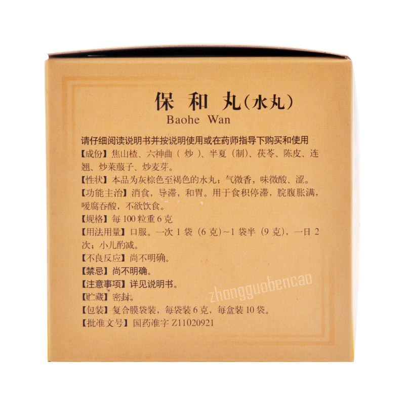 Tongrentang Baohe Wan 同仁堂保和丸 Secondary image