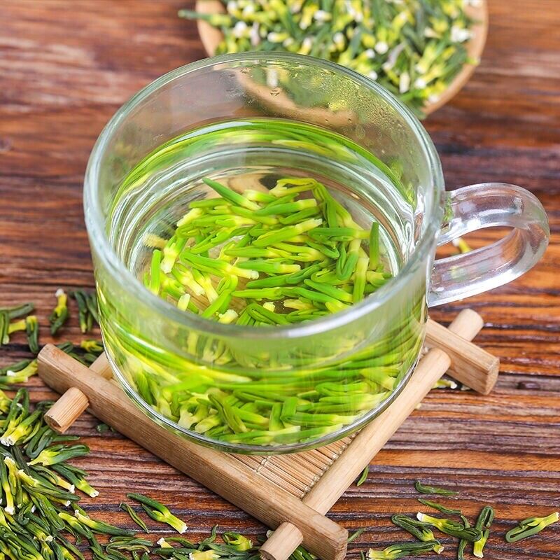 HelloYoung 莲子芯 Lotus Heart Scented Tea Green Herbal Tea Herbs organic Loose Flower Tea