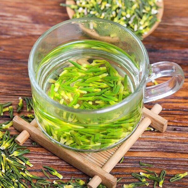HelloYoung 莲子芯 Lotus Heart Scented Tea Green Herbal Tea Herbs organic Loose Flower Tea