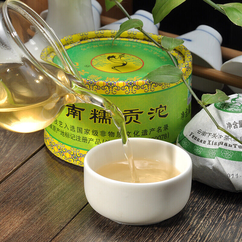 100g NanNuo Mountain Pu'er Tea, Top-grade Tribute Tuo Tea, Xiaguan Puer Tea