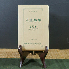 HelloYoung Black Tea Dark Tea Liu Pao Rice Black Brick Tea Guangxi Aged Liubao Tea 500g