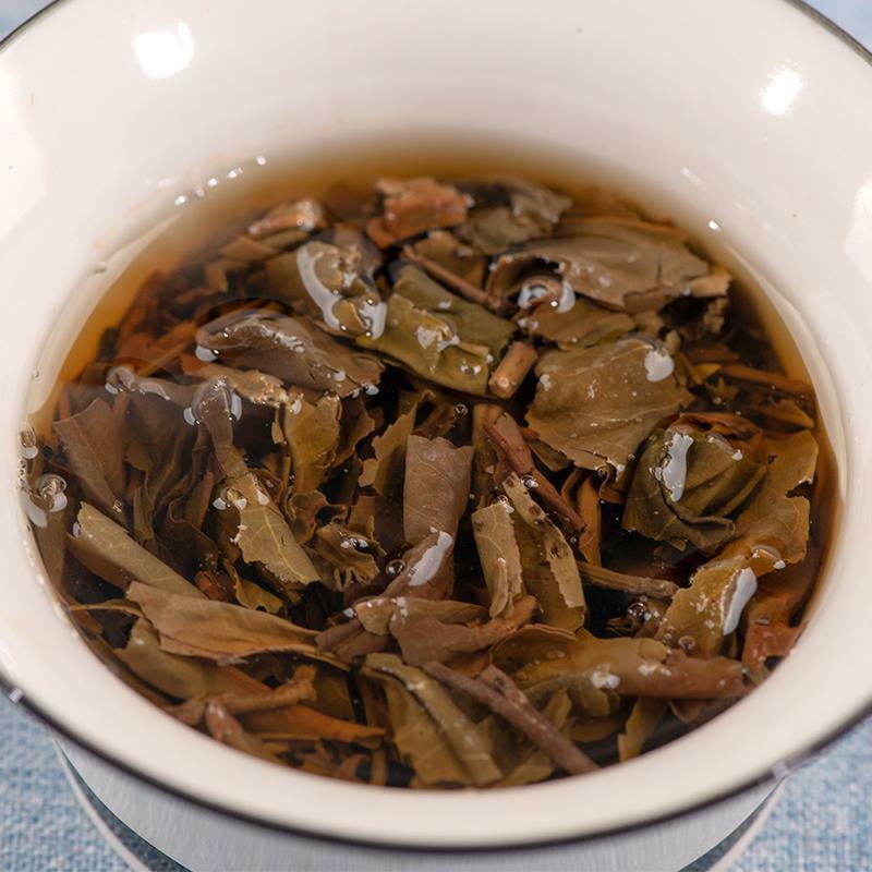 HelloYoung Pu-erh Aged Raw Puer Tea 357g Yunnan Lincang Ancient Tree Puerh Gu Hua Cha
