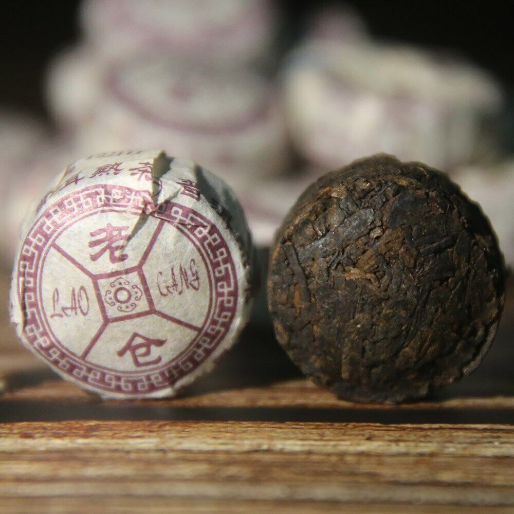 HelloYoung Laocang yr Ripe Tuocha Tea Original Taste Puer Tuocha Mini Pu Er Tuo Cha Tea