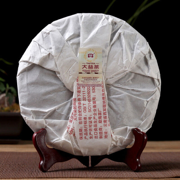 HelloYoung TeaTAETEA Classic 7572 Ripe PU'ER Tea Aged Fermented Puer PuErh Black Tea 357g