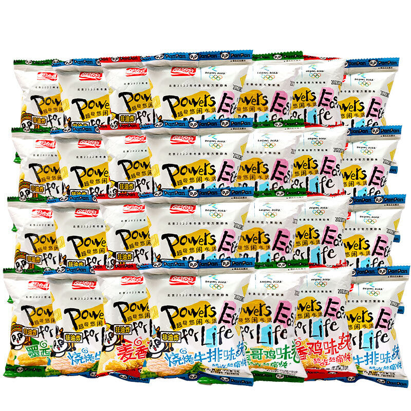 8g*10bags Panpan Wheat flavored chicken chunks McNuggets puffed snack 盼盼麦香鸡味块