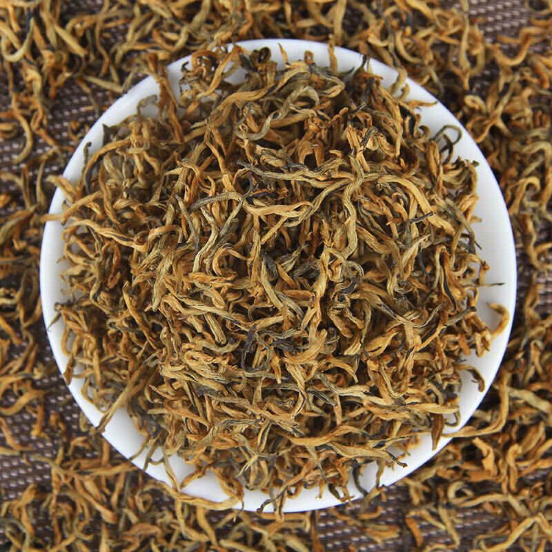 Supreme Dianhong Golden Buds Dian Hong Xiang Gui JIN SI Yunnan Black Tea 250g Secondary image