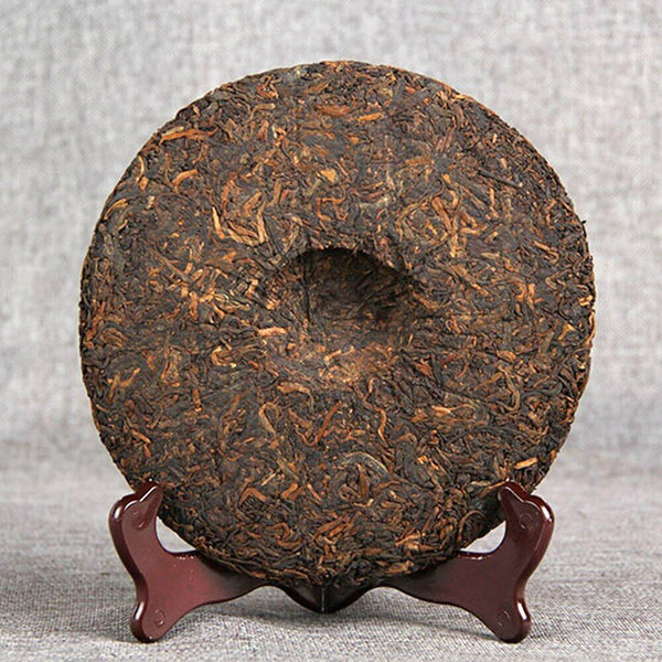 HelloYoung Old Tree Pure Material Ripe Puerh Tea Iceland Golden Bud Shu Puer Tea 357g