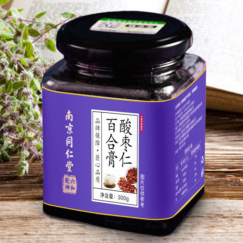 同仁堂酸枣仁百合膏桑椹茯苓膏300g TongRenTang Sour Jujube Kernel Lily Paste Main image
