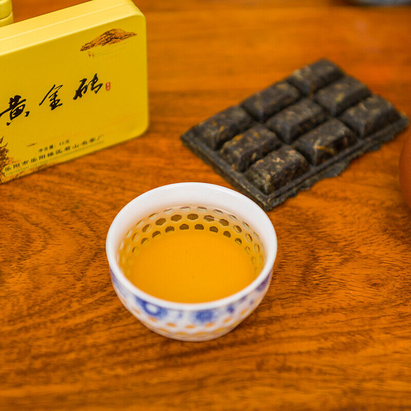 45g Mini Gold Tea Brick Chinese Yellow Tea