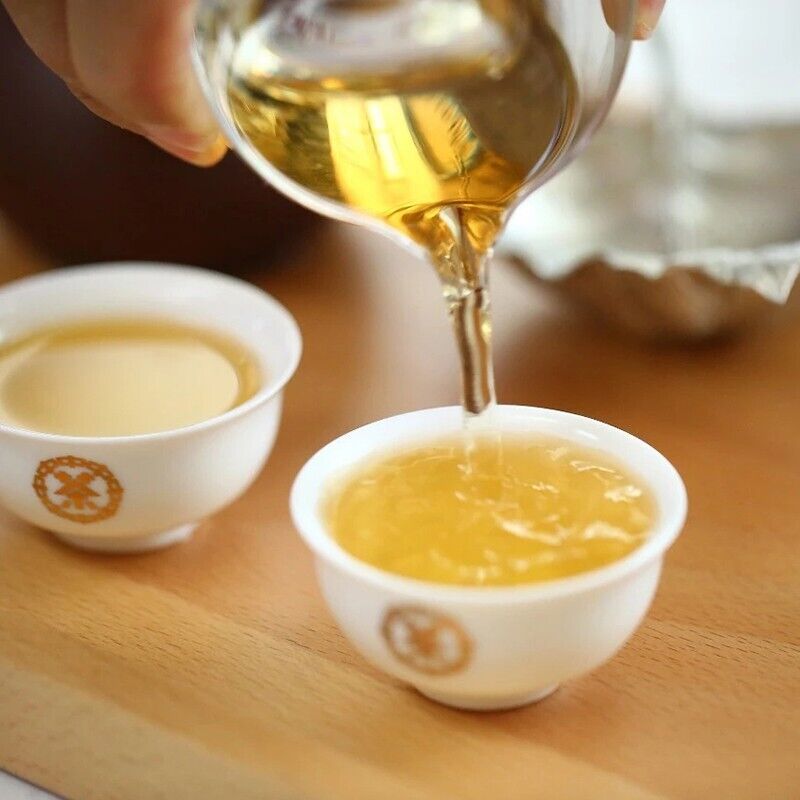 HelloYoung Zhangcha ChinaTea Classic Big Red Seal Pu'er Raw Tea Pu-erh Yuan Cha 357g