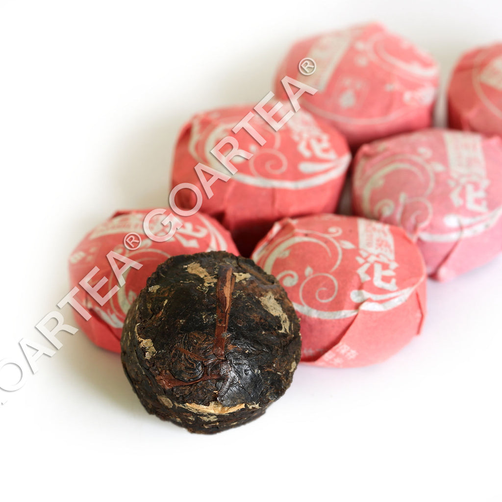 HelloYoung HELLOYOUNG yr Lotus Leaf Flavored Mini Ripe Cake Fitness Pu'er Pu erh Tea