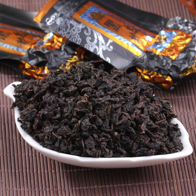 HelloYoung Oil Cut Fast Weight Loss Black Oolong Tea Baked Fat Burn Slimming Fit Diet 250g Secondary image