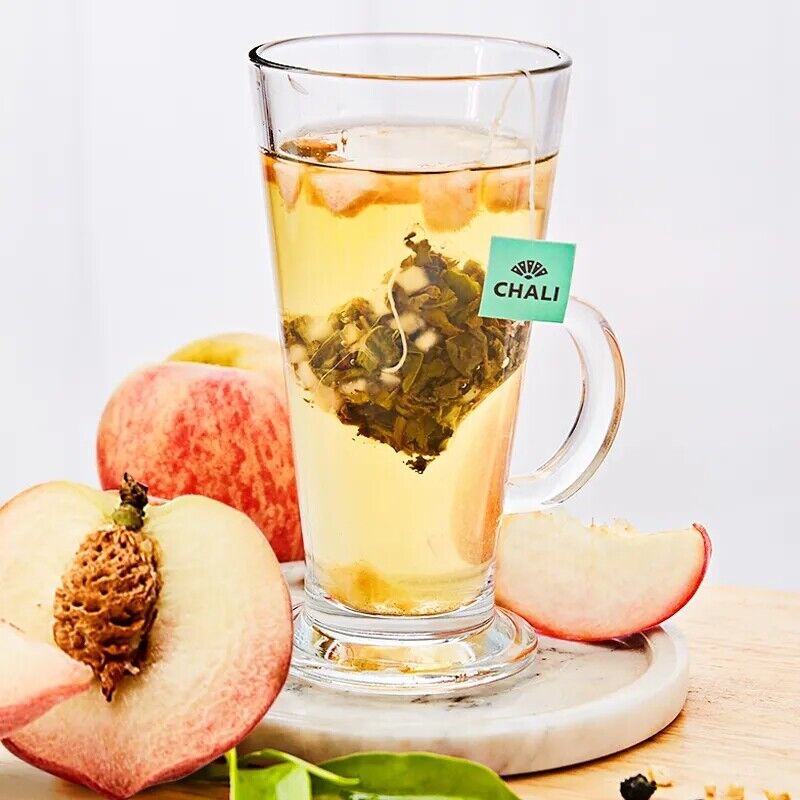 HelloYoung 3g*15bags Peach Oolong Tea Top Hot Cold Brew Tea Fruit Tea茶里蜜桃乌龙茶花果茶水果茶白桃乌龙茶叶冷泡茶 Secondary image