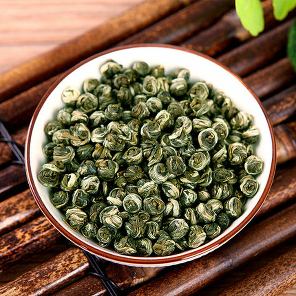 HelloYoung Original Jasmine Dragon Ball Pearl Flower Tea Green Tea Jasmine Pearl Tea 50g Secondary image