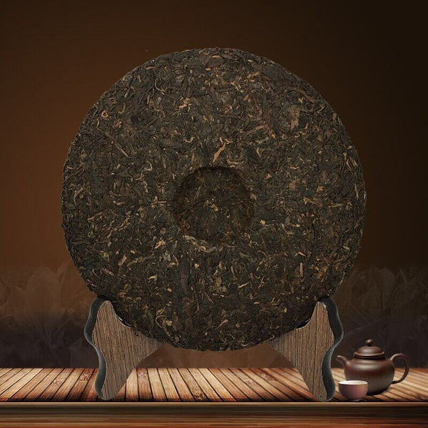 HelloYoung Year Yunnan Lao Ban Zhang Palace Shu Puer Tea Chinese Ripe Pu-erh 357g