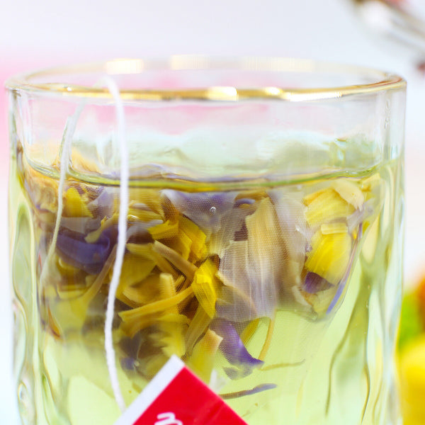 HelloYoung FullChea - Egyptian Lotus Flower Tea Bags, 25 Teabags, 1g/bag - Herbal Tea