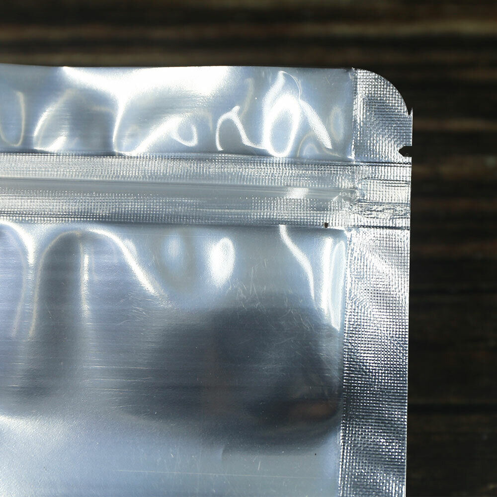 HelloYoung 10pcs/lot Puer Empty Zip Lock Transparent Plastic Bags Recyclable Packing Bag