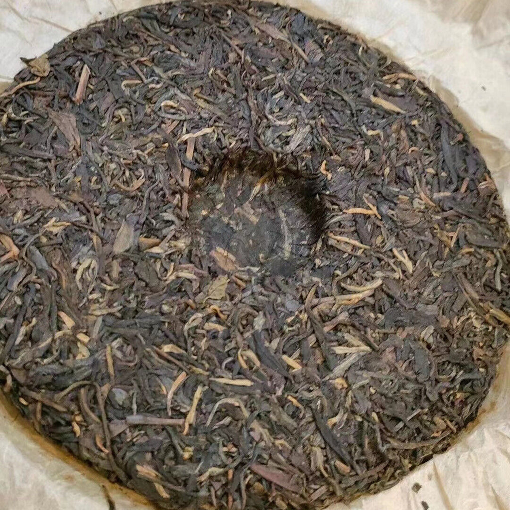 357g Yunnan Raw Pu-erh Old Tea Cake Jiangcheng Puerh Tea Aged Pu'er Raw Tea