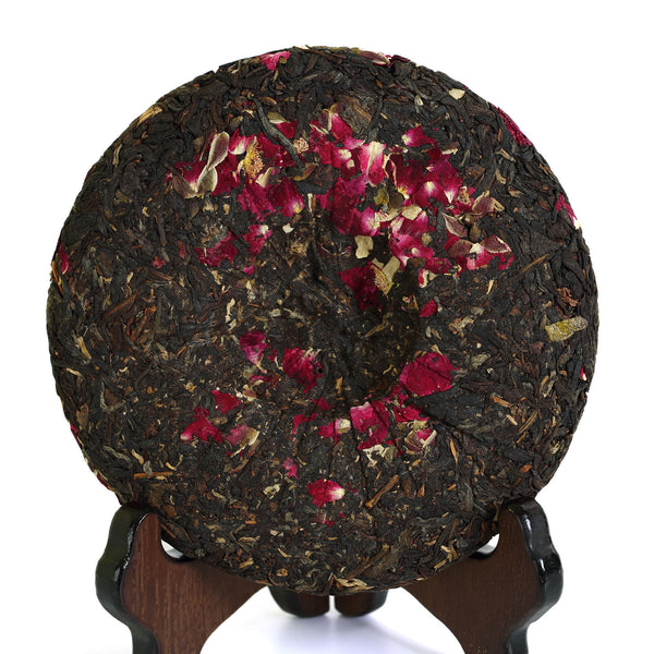 yr 200g Yunnan Schwarzer Tee Fengqing Dian Hong Rose Flower Black Tea Cake